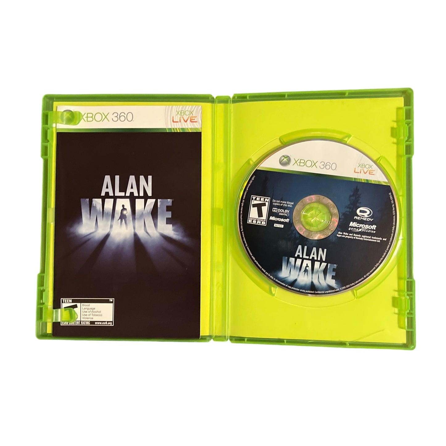 Used Alan Wake Xbox 360 Game with Case | Preowned at JenDore