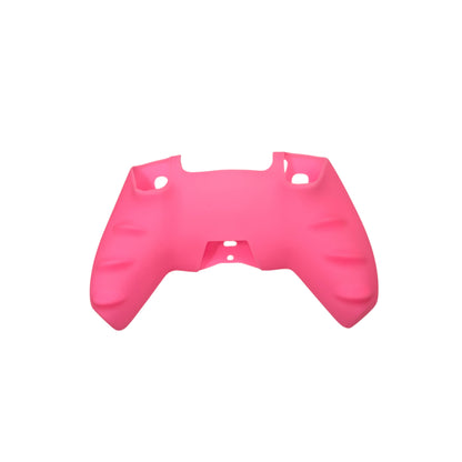 JenDore Clear Anti-Slip Front Silicone Protective Cover Shell compatible with PS5 Controller