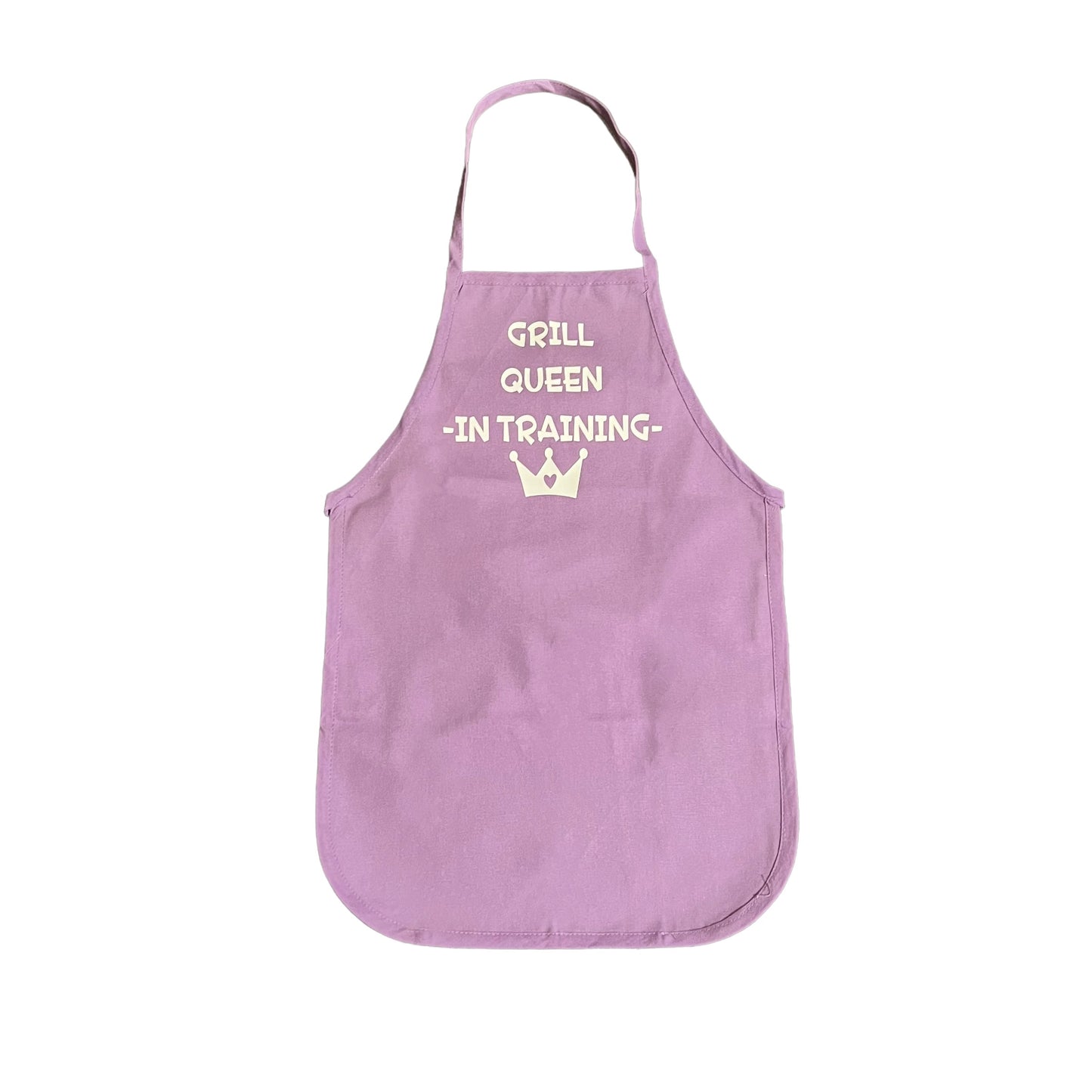 JenDore “ Grill Queen In Training “ Purple Kids Girls Apron