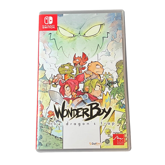 Used Wonder Boy the dragon's trap Nintendo Switch Game with Case | Preowned at JenDore