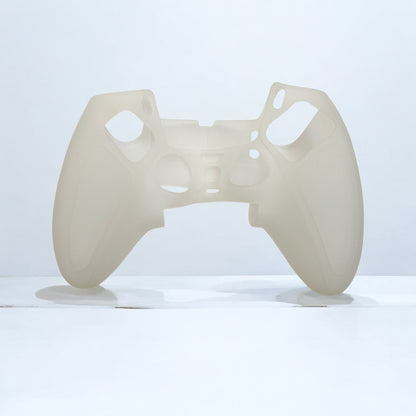 JenDore Clear Anti-Slip Edge Silicone Cover for PS5 Controller – Protective & Stylish!