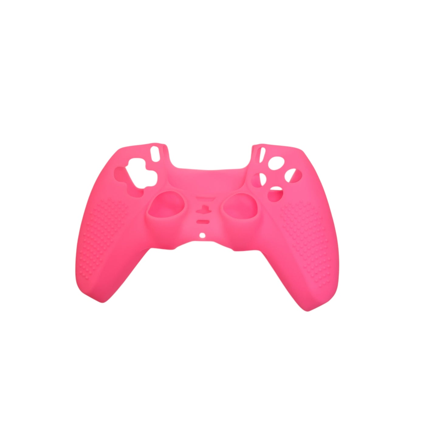 JenDore Clear Anti-Slip Front Silicone Protective Cover Shell compatible with PS5 Controller