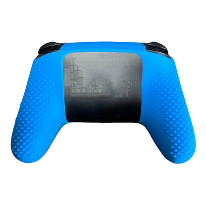 JenDore Pro Controller Azul Verde Camo Funda de Silicona Compatible con Nintendo Switch 