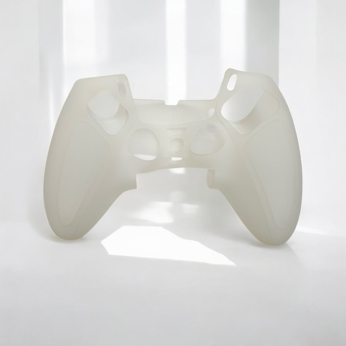 JenDore Clear Anti-Slip Edge Silicone Cover for PS5 Controller – Protective & Stylish!