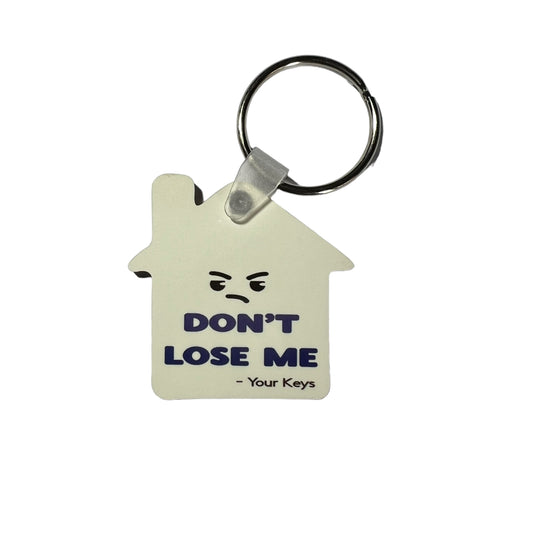 JenDore "Don't Lose Me / I Have Feelings - Your Keys" Novelty Funny Keychain