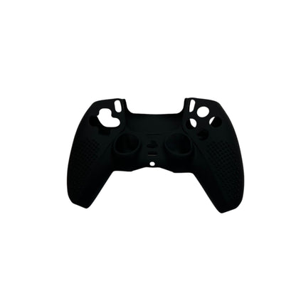 JenDore Black Anti-Slip Silicone Shell Cover for PS5 Controller – Protective & Stylish!