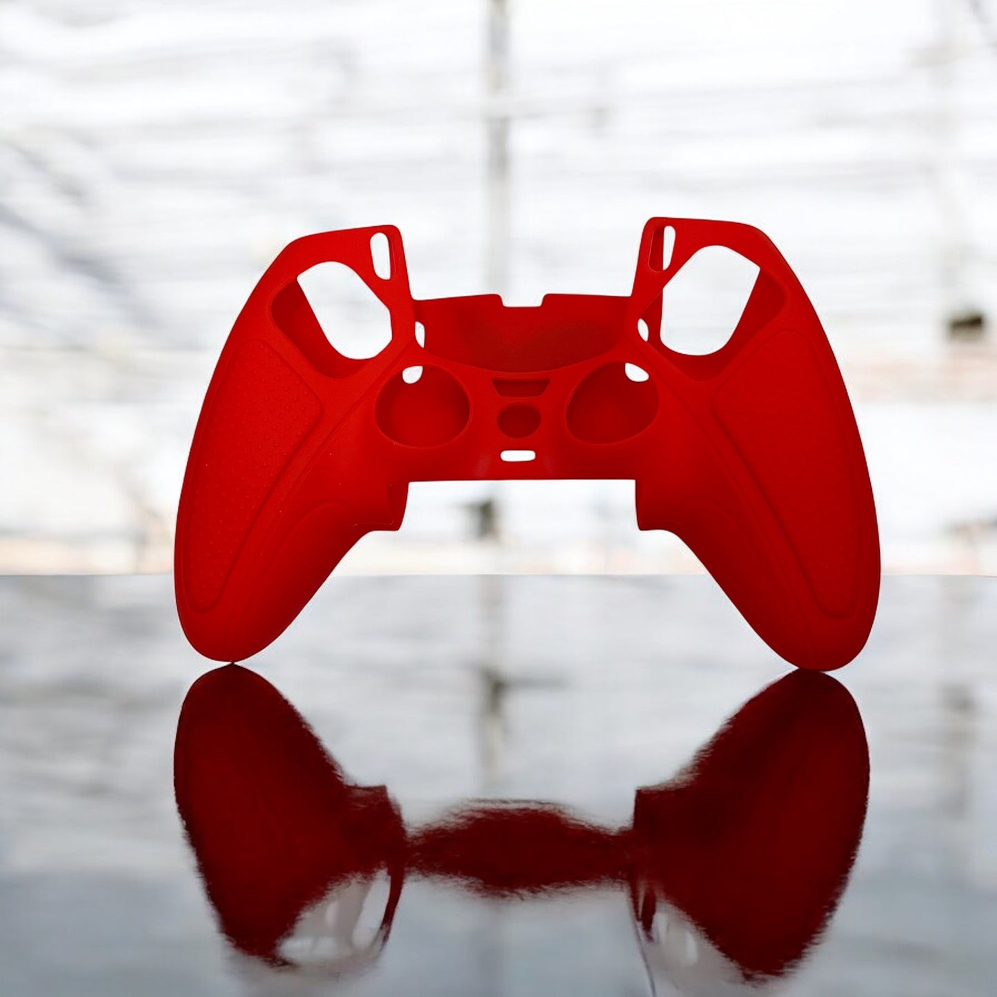 JenDore Clear Anti-Slip Edge Silicone Cover for PS5 Controller – Protective & Stylish!