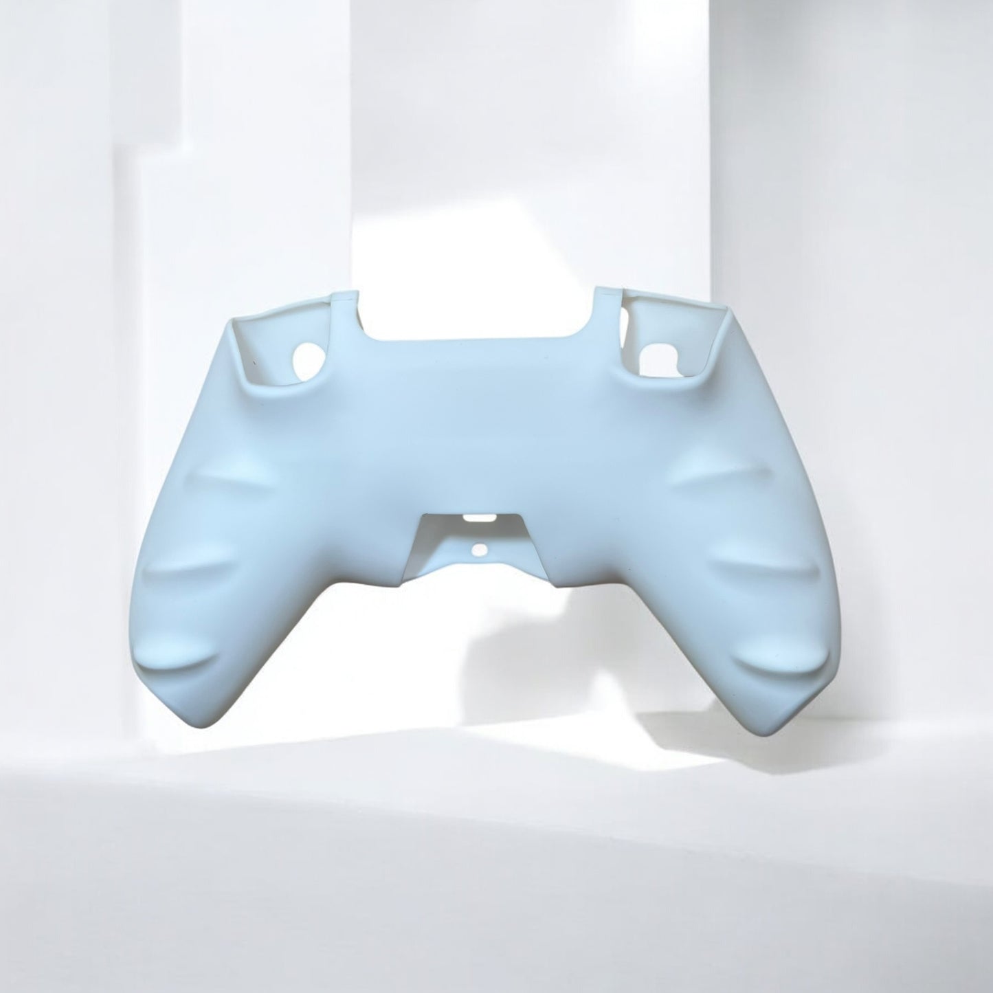 JenDore Clear Anti-Slip Front Silicone Protective Cover Shell compatible with PS5 Controller