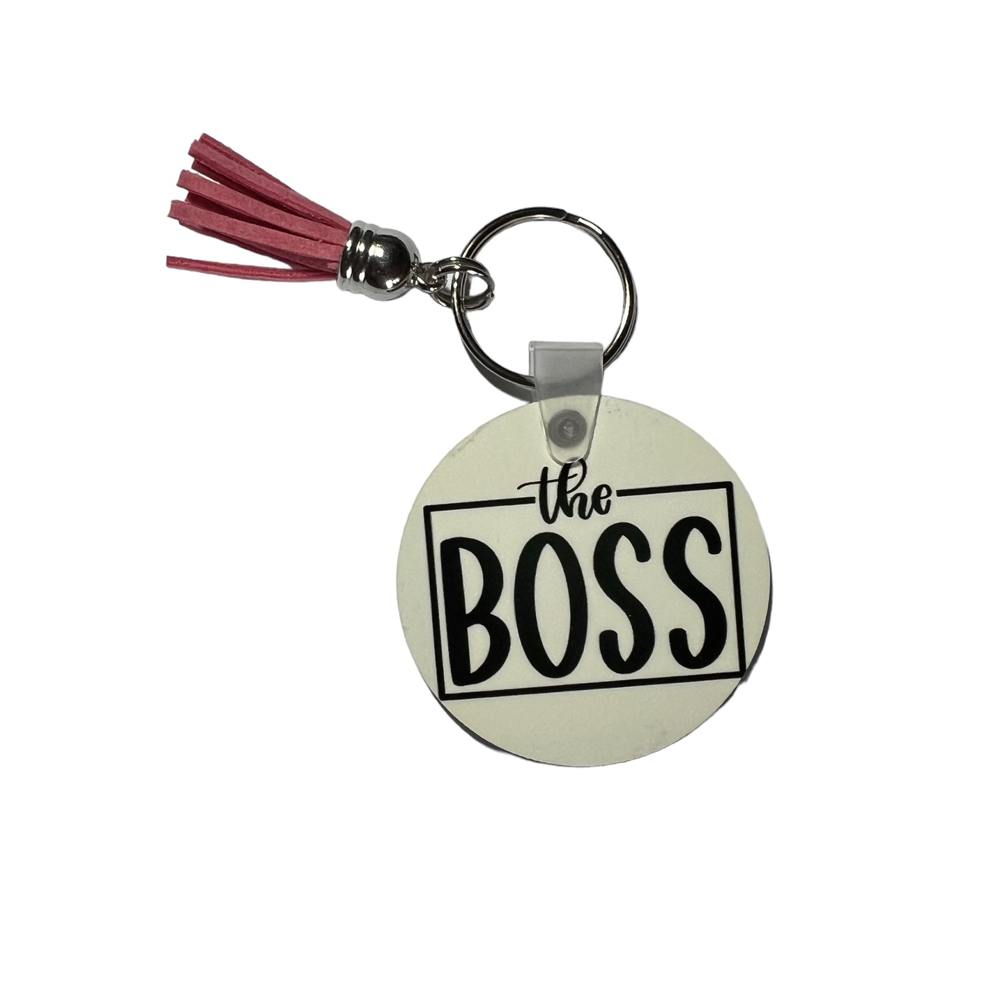 JenDore Handcrafted Nurse Love Inspire Heal / The Boss Keychain