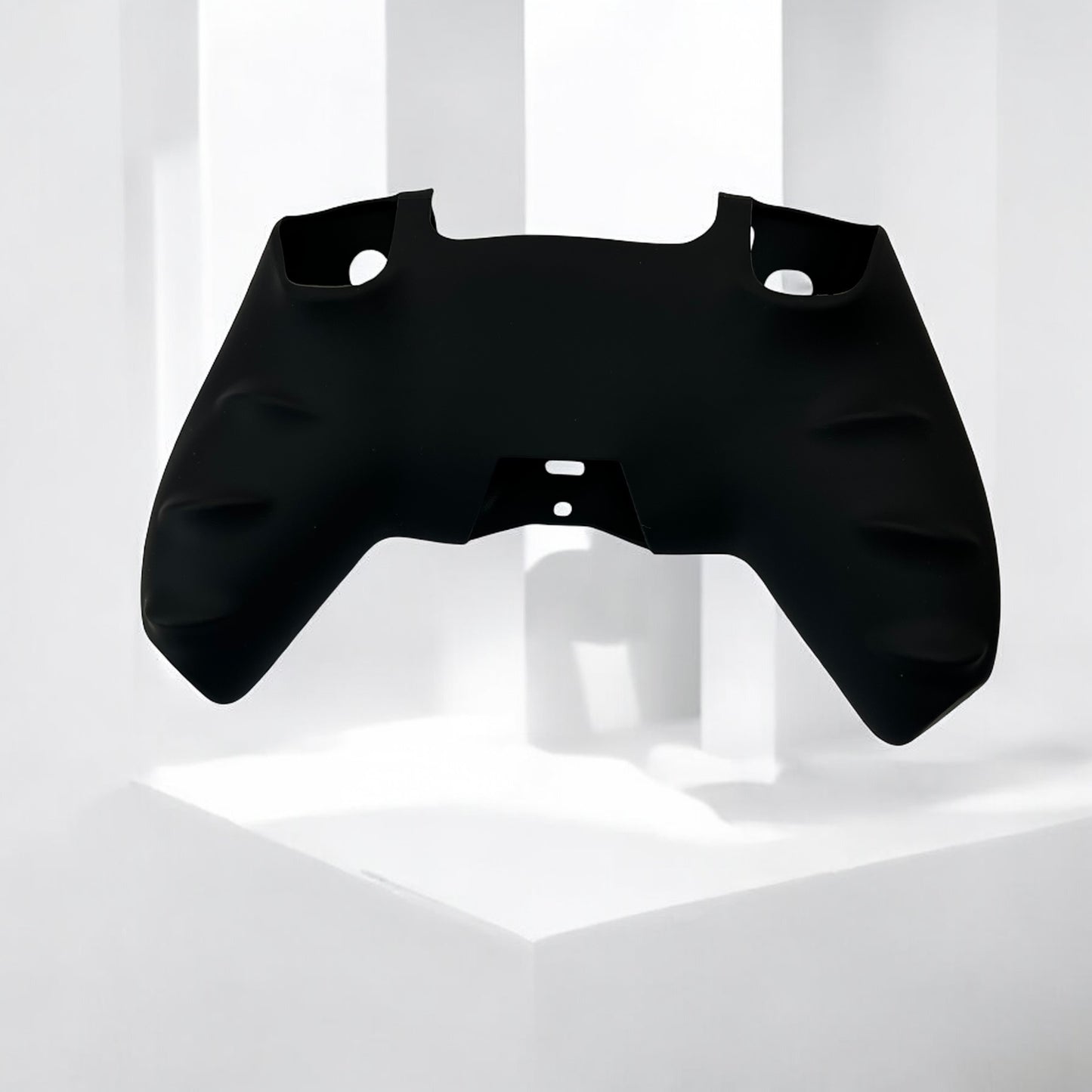 JenDore Black Anti-Slip Silicone Shell Cover for PS5 Controller – Protective & Stylish!