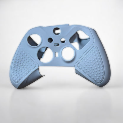 JenDore Light Gray Silicone Shell Cover – Compatible with Xbox One Controllers, Anti-Slip Grip & Protection