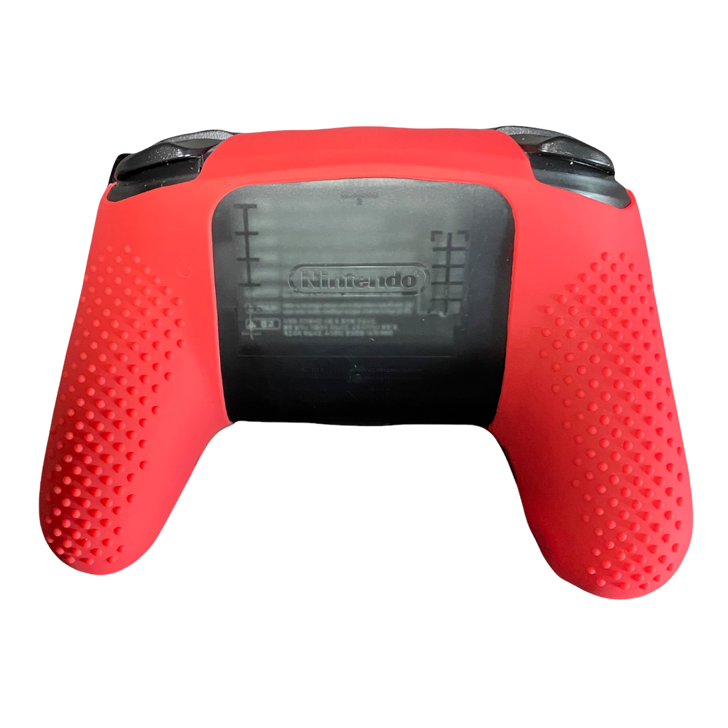 JenDore Nintendo Switch Pro Controller Carcasa de silicona roja 