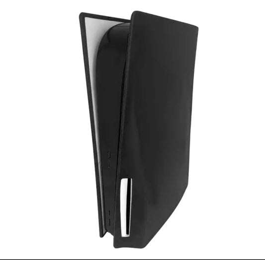 JenDore PS5 Housse de protection en silicone, anti-poussière, anti-rayures, anti-chute, étanche, pour Sony Playstation 5 Disk Edition (édition disque, noir)