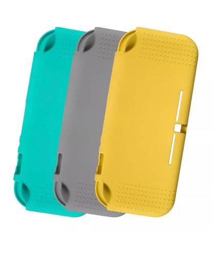 JenDore Gray Silicone Shell Case for Nintendo Switch Lite - Stylish Protection and Perfect Fit