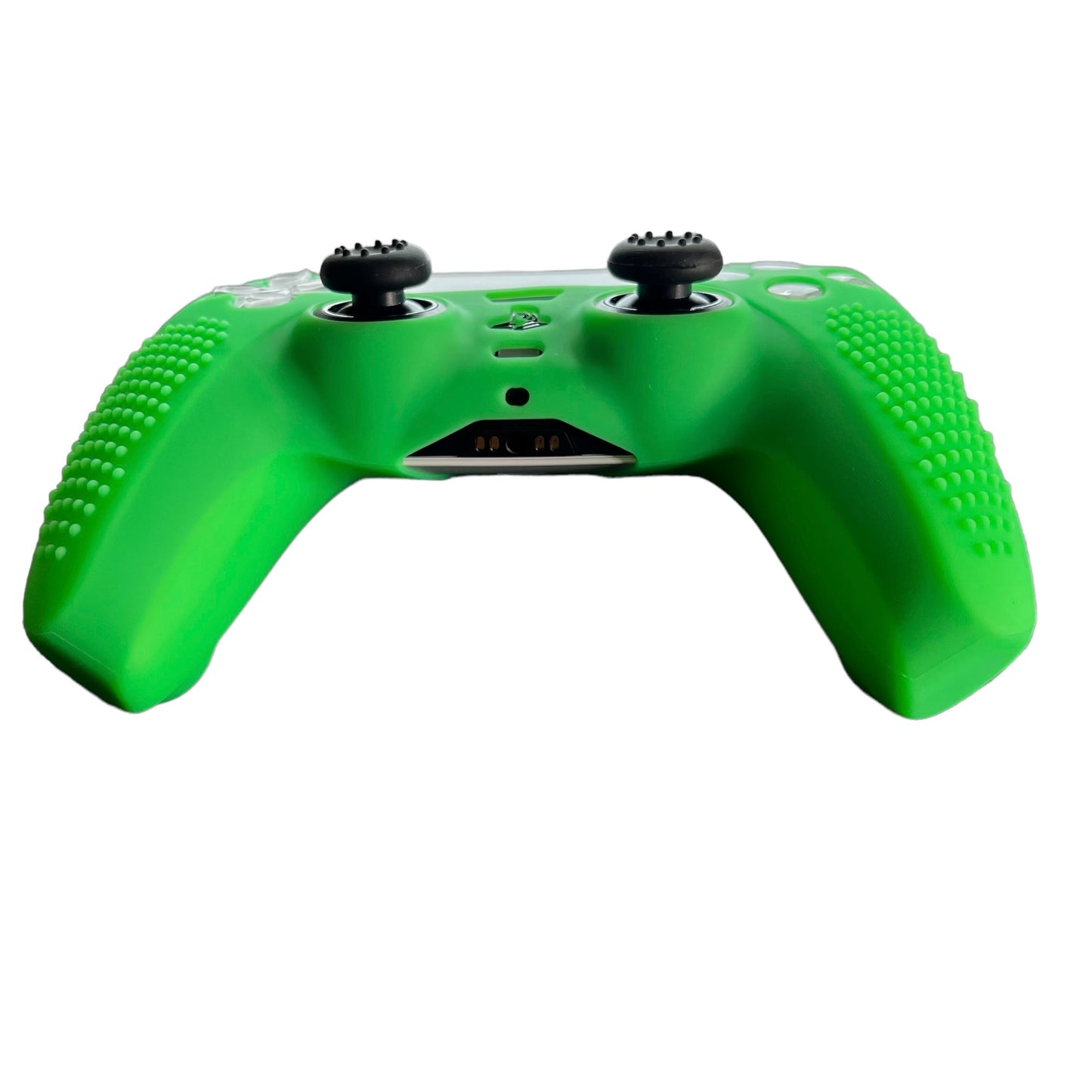 Jendore PS5 Contrôleur Lime Vert Anti-dérapant Silicone Housse de Protection Peau Shell