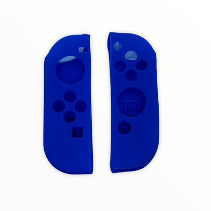 JenDore Fundas protectoras Joy-con de silicona azul para Nintendo Switch