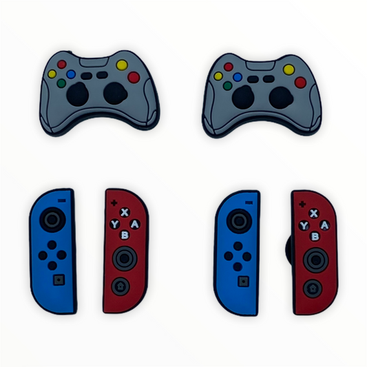 JENDORE CONTROLLERS Y JOY-CONS GAMING VIDEOJUEGOS ENCANTOS PARA ZAPATOS