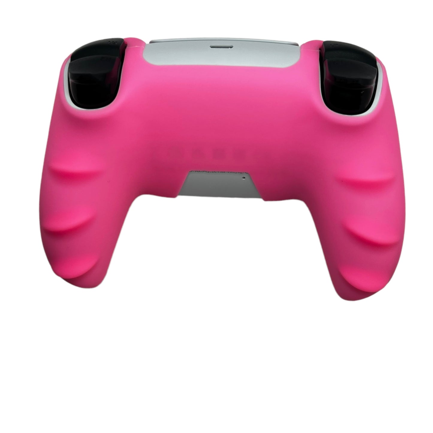 Jendore PS5 Contrôleur Rose vif Anti-dérapant Silicone Housse de protection