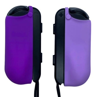 JenDore Fundas protectoras Joy-con de silicona moradas y lilas para Nintendo Switch