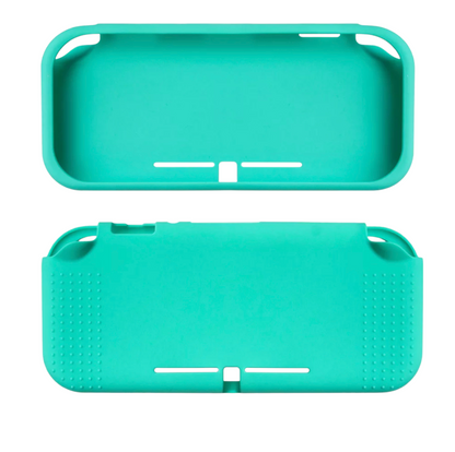 JenDore Teal Slip-On Silicone Protective Shell Cover Case for Nintendo Switch Lite - Durable & Stylish Protection