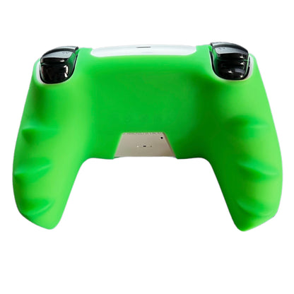 Jendore PS5 Contrôleur Lime Vert Anti-dérapant Silicone Housse de Protection Peau Shell