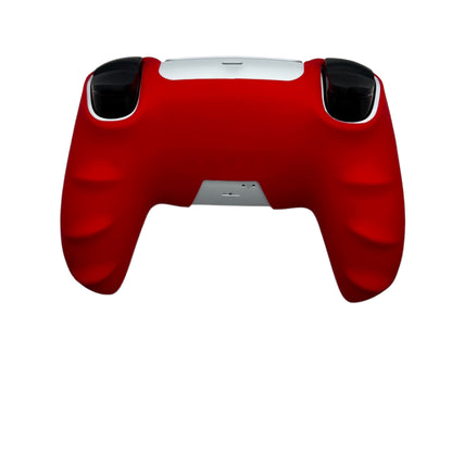 Jendore PS5 Controller Coque de protection en silicone antidérapante rouge 