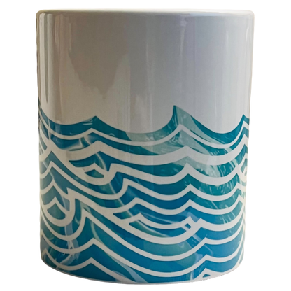 JenDore Beach Waves 12 oz. Tasse à café et à thé